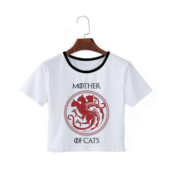 new fashion mother of cats women t shirts funny casual tee t-shirts harajuku tees short sleeve slim lady crop plus size, White
new fashion mother of cats women t shirts funny casual tee t-shirts harajuku tees short sleeve slim lady crop plus size, White