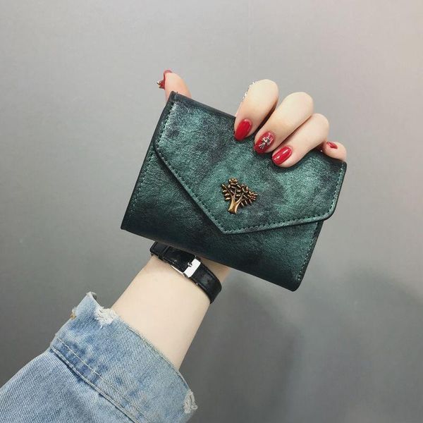 designer handbags purses wallet ins new korean-style retro small tree wallet womens short all-match student wallet womens card bag coin purs
designer handbags purses wallet ins new korean-style retro small tree wallet womens short all-match student wallet womens card bag coin purs