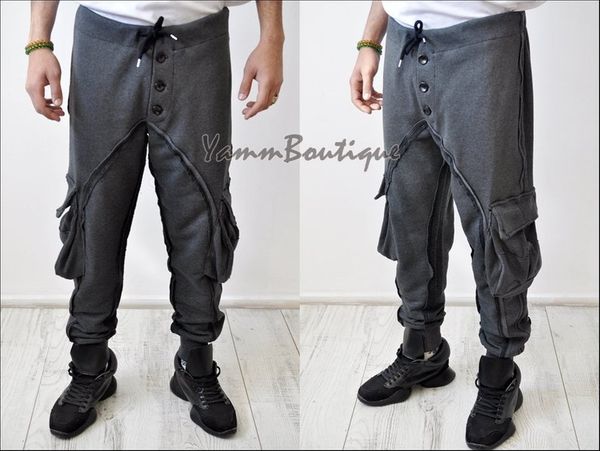 dark black men's cargo pants loose fit biker multi big pockets utility sweatpant joggers / tapered fit round knit butto
dark black men's cargo pants loose fit biker multi big pockets utility sweatpant joggers / tapered fit round knit butto