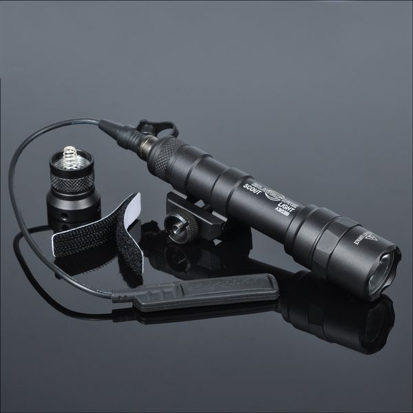 400 люменов Tactical SF M600B Scout Light Lanterna Airsoft фонарик Охота Keymod Пикатинни Mount Gun Light
400 люменов Tactical SF M600B Scout Light Lanterna Airsoft фонарик Охота Keymod Пикатинни Mount Gun Light