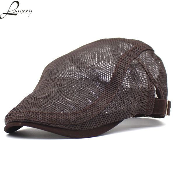 lanxxy 2020 new summer caps for men mesh plaid hat women casquette falt cap casual gorras berets, Blue;gray
lanxxy 2020 new summer caps for men mesh plaid hat women casquette falt cap casual gorras berets, Blue;gray