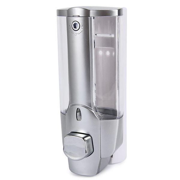 350ml kitchen bathroom single head soap dispenser with a lock abs plastic liquid shampoo vessel
350ml kitchen bathroom single head soap dispenser with a lock abs plastic liquid shampoo vessel