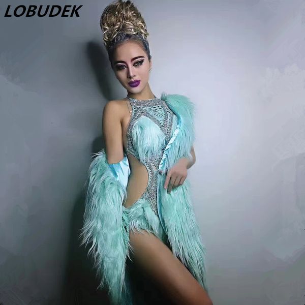sparkly crystal hollow out bodysuit green white pink feathers coat nightclub dj singer stage costume dance performance wear, Black;red
sparkly crystal hollow out bodysuit green white pink feathers coat nightclub dj singer stage costume dance performance wear, Black;red