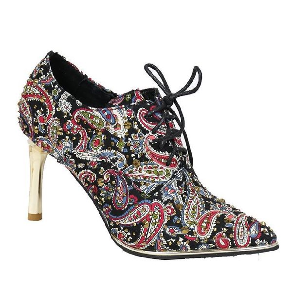 2019 new flat shoes womans booties suede floral shoes woman pointed cross lacing side zipper women's winter boots size 34-39, Black
2019 new flat shoes womans booties suede floral shoes woman pointed cross lacing side zipper women's winter boots size 34-39, Black