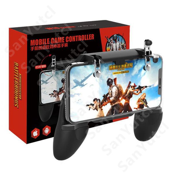 Fortnite PUBG Mobile Phone Gamepad Game Joystick Controller Ultra-Portable Handle Grip Holder Shoot Aim Trigger W10
Fortnite PUBG Mobile Phone Gamepad Game Joystick Controller Ultra-Portable Handle Grip Holder Shoot Aim Trigger W10