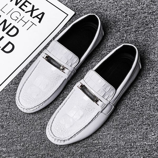 2019 leather casual men's shoes spring and autumn fashion black loafers waterproof genuine white outdoor loafers
2019 leather casual men's shoes spring and autumn fashion black loafers waterproof genuine white outdoor loafers