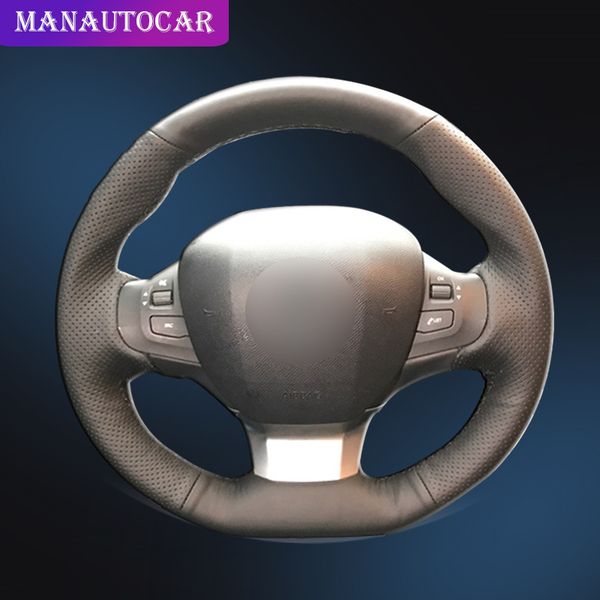 car braid on the steering wheel cover for 308 2016 2017 diy hand stitched interior accessories auto braiding car-styling
car braid on the steering wheel cover for 308 2016 2017 diy hand stitched interior accessories auto braiding car-styling