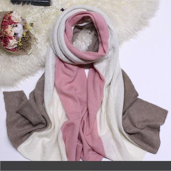 2019 новые зимние глушители мода роскошный шарф бренд толстые длинные кашемировые шарфы и шали обертывания пашмина высокое качество бренд ди, Blue;gray