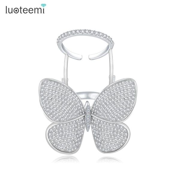 luoteemi luxury unique active butterfly with sparkling clear cubic zirconia paved fashion knuckle rings for women wedding gift, Golden;silver
luoteemi luxury unique active butterfly with sparkling clear cubic zirconia paved fashion knuckle rings for women wedding gift, Golden;silver
