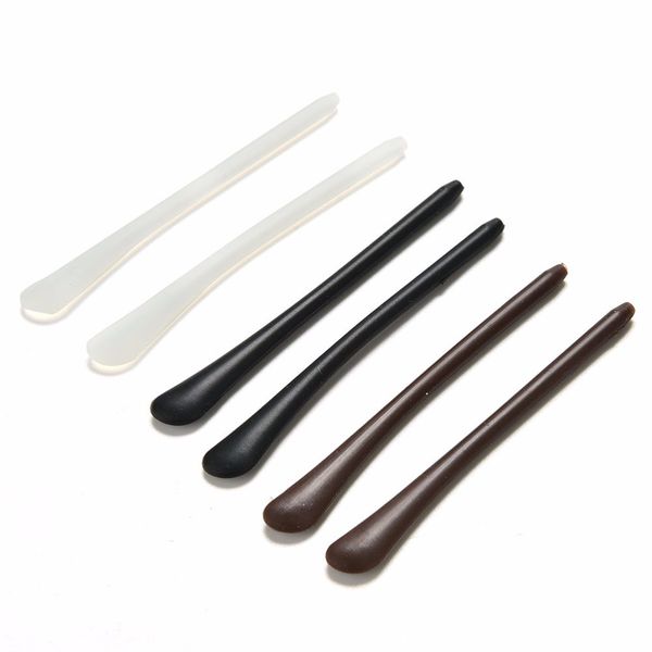 1pair silicone eyeglasses eyewear spectacle frames temple end tips ear sock pieces ear tubes replacement repair grip, Silver
1pair silicone eyeglasses eyewear spectacle frames temple end tips ear sock pieces ear tubes replacement repair grip, Silver