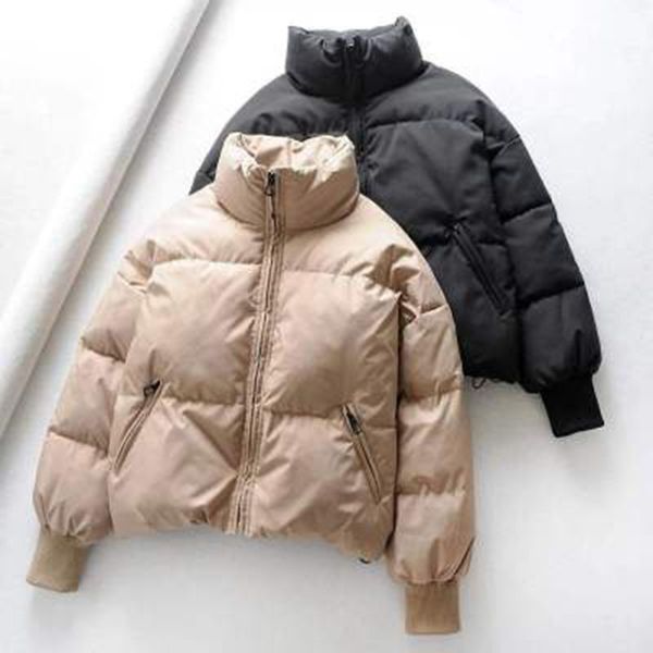 women's down & parkas women solid khaki oversize thick 2021 winter zipper pockets female warm elegant coat jacket, Black
women's down & parkas women solid khaki oversize thick 2021 winter zipper pockets female warm elegant coat jacket, Black