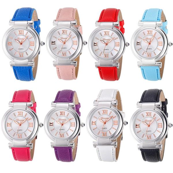 lovesky 2018 fashion quartz watch women girl roman numerals leather band wrist bracelet watches hipping relogios, Slivery;brown
lovesky 2018 fashion quartz watch women girl roman numerals leather band wrist bracelet watches hipping relogios, Slivery;brown