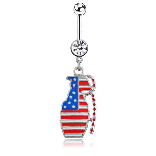 flag wasit belly dance crystal body jewelry stainless steel rhinestone navel & bell button piercing dangle rings for women, Silver
flag wasit belly dance crystal body jewelry stainless steel rhinestone navel & bell button piercing dangle rings for women, Silver