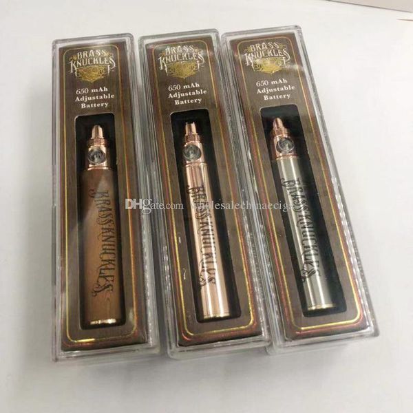Brass Knuckles Vape Battery 650mAh Variable Voltage Preheat E-Cigarette Battery Pen For 510 Thread Thick Oil Cartridge Kingpen Tank
Brass Knuckles Vape Battery 650mAh Variable Voltage Preheat E-Cigarette Battery Pen For 510 Thread Thick Oil Cartridge Kingpen Tank