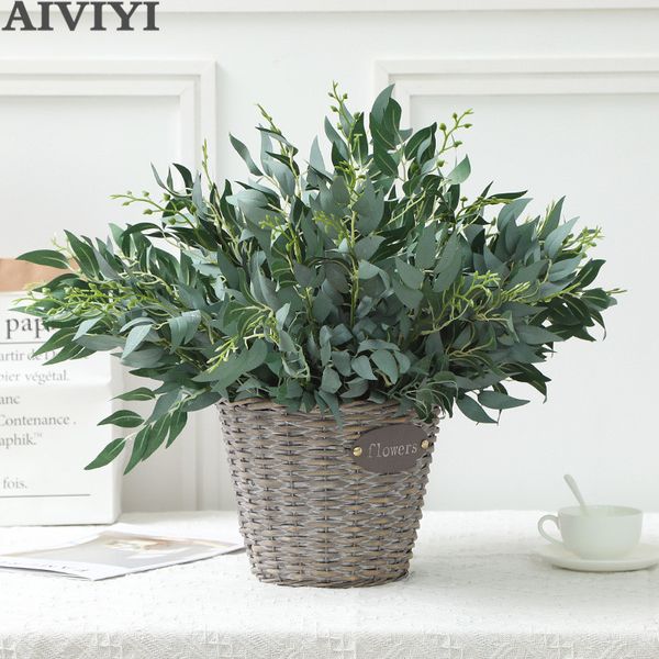 artificial 5 forks bunch willow leaves fake flowers green leaves home guest bedroom soft wedding dress decoration
artificial 5 forks bunch willow leaves fake flowers green leaves home guest bedroom soft wedding dress decoration