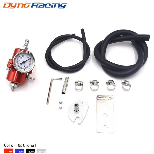 алюминиевый универсальный регулируемый регулятор давления топлива с манометром 
алюминиевый универсальный регулируемый регулятор давления топлива с манометром