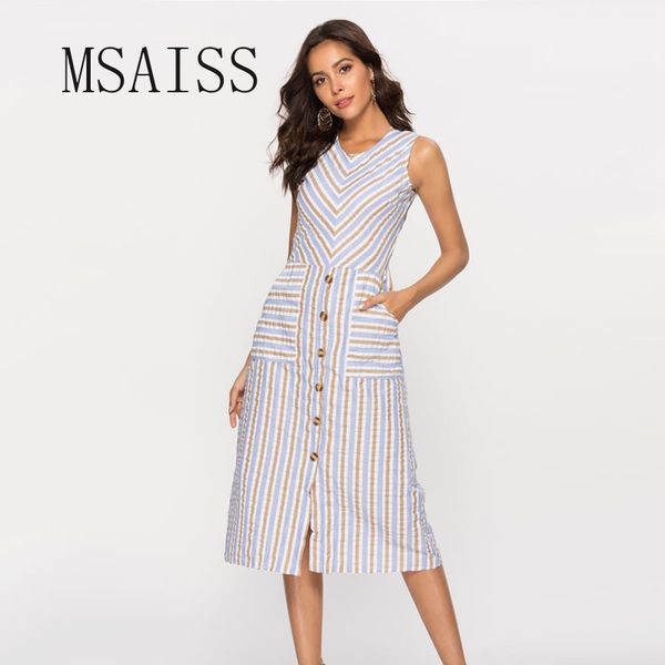 msaiss striped sleeveless chiffon women vest dress luxury ladies casual dress vestidos, Black;gray
msaiss striped sleeveless chiffon women vest dress luxury ladies casual dress vestidos, Black;gray