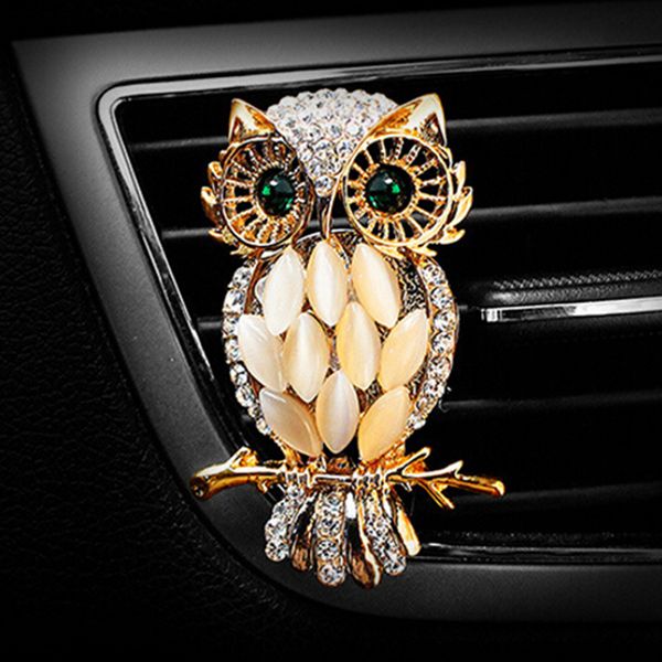 car air freshener metal solid perfume clip diamond owl perfume clip car ornament
car air freshener metal solid perfume clip diamond owl perfume clip car ornament