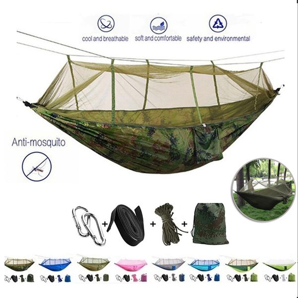 cubic tentportable 1-2 person camping hammock with mosquito net ultralight hanging bed strong bearing tree tent swing sleeping lazy bag
cubic tentportable 1-2 person camping hammock with mosquito net ultralight hanging bed strong bearing tree tent swing sleeping lazy bag