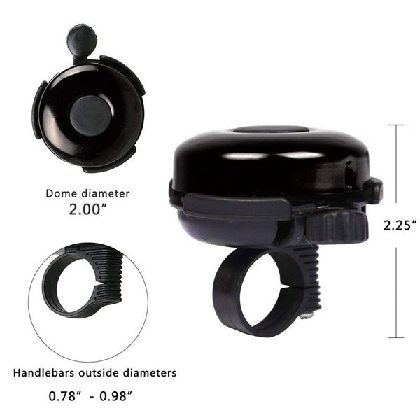 bicycle bell - aluminum bike bell ring - classic bicycle bell for adults men women kids girls boys bikes - mountain bike accesso
bicycle bell - aluminum bike bell ring - classic bicycle bell for adults men women kids girls boys bikes - mountain bike accesso