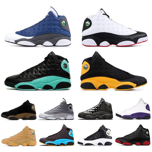 new 13 13s mens basketball shoes island green class off 2002 court purple lakers cap and gown men sneakers size 13, White;red
new 13 13s mens basketball shoes island green class off 2002 court purple lakers cap and gown men sneakers size 13, White;red
