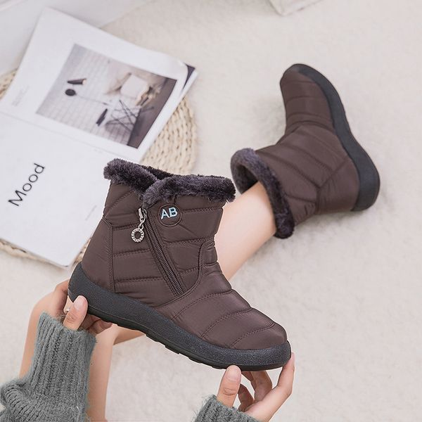 large size 2020 foreign trade warm snow boots women plush waterproof medium cotton shoes women, Black
large size 2020 foreign trade warm snow boots women plush waterproof medium cotton shoes women, Black