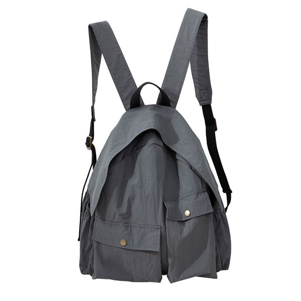 women's non-symmetrical workwear-style backpack fashion waterproof large capacity travel backpack
women's non-symmetrical workwear-style backpack fashion waterproof large capacity travel backpack