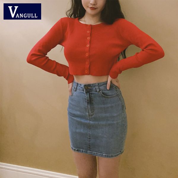 vangull knitted cardigan button up korean cute sweaters cropped cardigan women kawaii crop sweater knitting streetwear, White
vangull knitted cardigan button up korean cute sweaters cropped cardigan women kawaii crop sweater knitting streetwear, White