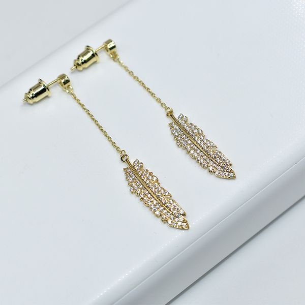 tassel earring needle temperament earring feather long all-match earrings femalearetes boucle d'oreille earrings, Golden;silver
tassel earring needle temperament earring feather long all-match earrings femalearetes boucle d'oreille earrings, Golden;silver