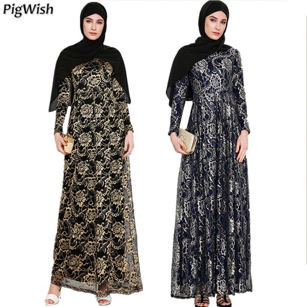 2018 abaya muslim evening party dress islamic lace long sleeve floral fashion moroccan kaftan arabic dubai dresses, Red
2018 abaya muslim evening party dress islamic lace long sleeve floral fashion moroccan kaftan arabic dubai dresses, Red