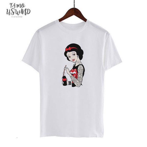2020 summer harajuku cartoon punk tattoo princess t shirt women streetwear short sleeve funny t shirts women casual, White
2020 summer harajuku cartoon punk tattoo princess t shirt women streetwear short sleeve funny t shirts women casual, White