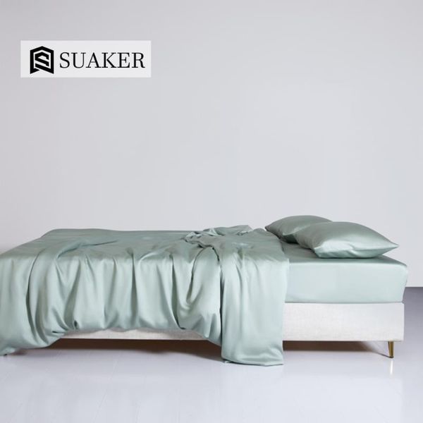 suaker women light gray 100% silk bedding set beauty 25 momme silk king quilt cover flat sheet fitted sheet pillowcase
suaker women light gray 100% silk bedding set beauty 25 momme silk king quilt cover flat sheet fitted sheet pillowcase