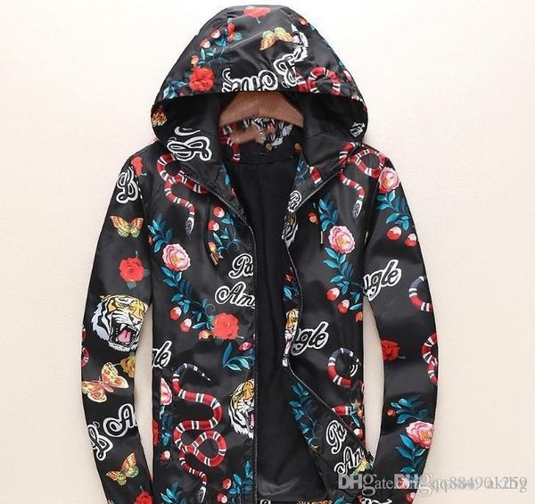 2019 european fashion tiger snake digital print designer clothes fashion zipper jacket nine colors optional men's jacket designer jacke, Black;brown
2019 european fashion tiger snake digital print designer clothes fashion zipper jacket nine colors optional men's jacket designer jacke, Black;brown