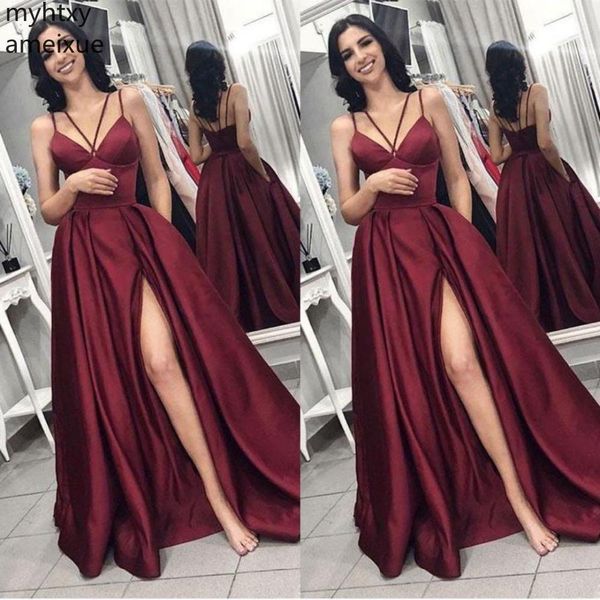 very much long prom dress 2019 v neck spaghetti straps burgundy sweep train formal wine red plus size hi low dress, White;black
very much long prom dress 2019 v neck spaghetti straps burgundy sweep train formal wine red plus size hi low dress, White;black