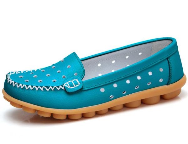 female shoes women flats casual shoes leather 037, Black
female shoes women flats casual shoes leather 037, Black