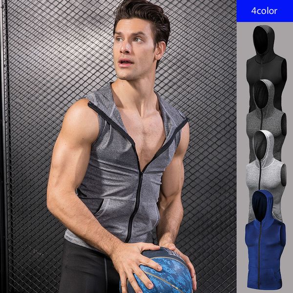 мужская тощий рукавов жилет спорт бег обучение фитнес одежды zipper hood быстро - сушка шерсти 9006, Black;blue
мужская тощий рукавов жилет спорт бег обучение фитнес одежды zipper hood быстро - сушка шерсти 9006, Black;blue