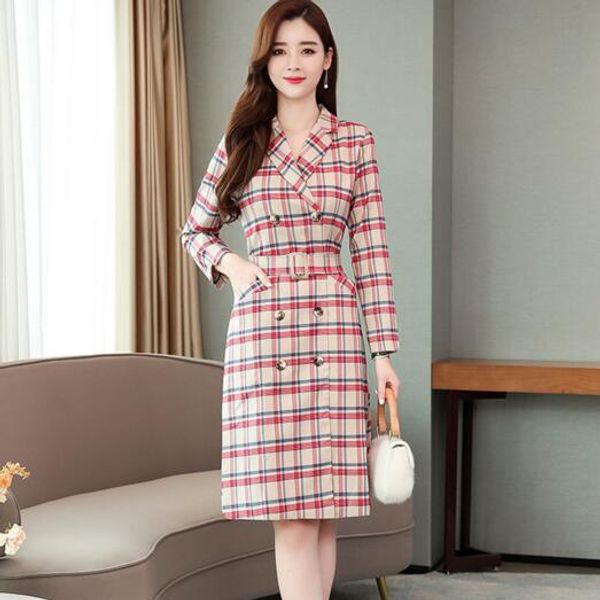 mid-length autumn women's new temperament was thin waist popular small fragrance style dress, Black;gray
mid-length autumn women's new temperament was thin waist popular small fragrance style dress, Black;gray