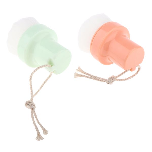 2pcs green/orange soft synthetic fiber manual face cleansing exfoliating brush facial deep cleaning brush for travel
2pcs green/orange soft synthetic fiber manual face cleansing exfoliating brush facial deep cleaning brush for travel