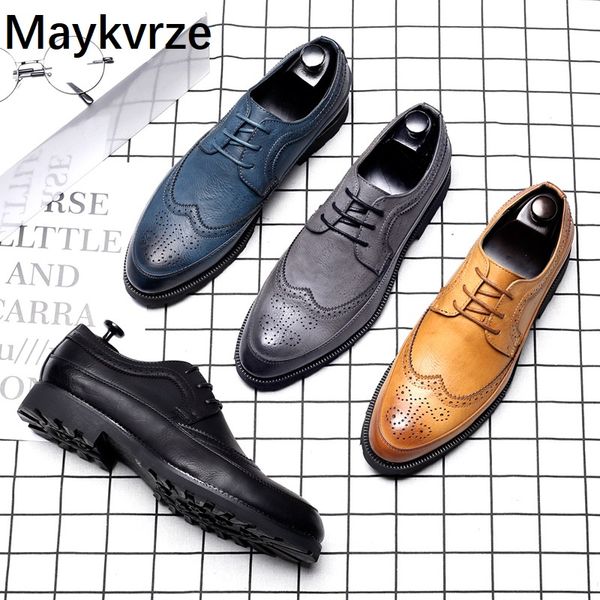 europe and american trendy men shoes leather wild british style carved lace-up flats sneakers men's casual sports shoes / 38-48, Black
europe and american trendy men shoes leather wild british style carved lace-up flats sneakers men's casual sports shoes / 38-48, Black