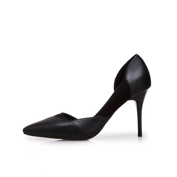 temperament elegant high heels stiletto pointed shallow mouth women's single shoes comfort wild work shoes sweet wedding, Black
temperament elegant high heels stiletto pointed shallow mouth women's single shoes comfort wild work shoes sweet wedding, Black