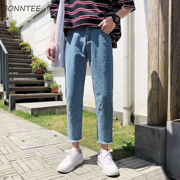 men jeans straight trousers loose plus size 2xl ins korean style ankle-length mens solid simple all-match leisure streetwear new, Blue
men jeans straight trousers loose plus size 2xl ins korean style ankle-length mens solid simple all-match leisure streetwear new, Blue