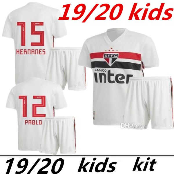 kids sao paulo soccer jersey home white 19 20 nene diego souza b. alves 2019 cuevas jucilei football shirts uniform, Black
kids sao paulo soccer jersey home white 19 20 nene diego souza b. alves 2019 cuevas jucilei football shirts uniform, Black