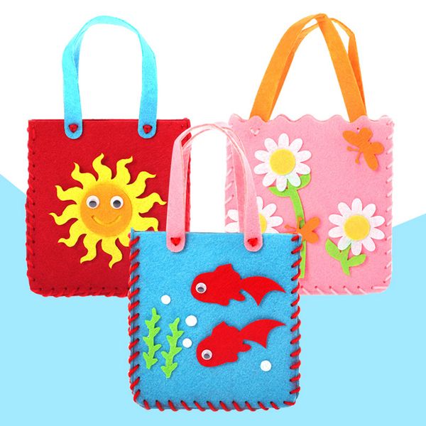 children cartoon non-woven cloth handmade bag diy animal flower children handbags toy crafts art sewing toy craft decor
children cartoon non-woven cloth handmade bag diy animal flower children handbags toy crafts art sewing toy craft decor