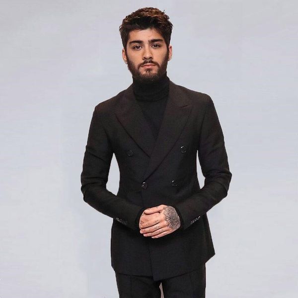 handsome groomsmen peak lapel groom tuxedos mens wedding dress man jacket blazer prom dinner 2 piece suit(jacket+pants+tie) 450, Black;gray
handsome groomsmen peak lapel groom tuxedos mens wedding dress man jacket blazer prom dinner 2 piece suit(jacket+pants+tie) 450, Black;gray