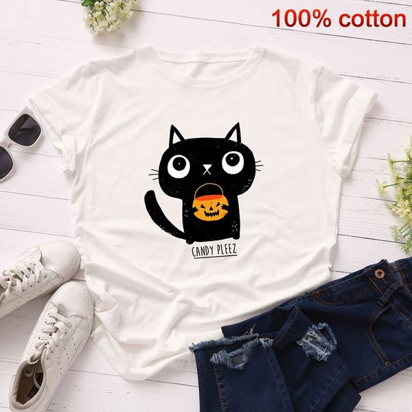 gumpun summer women clothes 2019 cat print streetwear t shirt loose plus size short sleeve o neck casual graphic tees, White
gumpun summer women clothes 2019 cat print streetwear t shirt loose plus size short sleeve o neck casual graphic tees, White