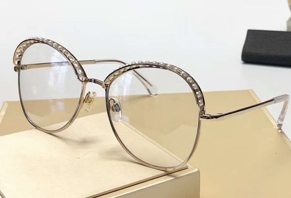 4246 round sunglasses gold frame transparent lenses with pearls shades sun glasses fashion sunglasses new with case, White;black
4246 round sunglasses gold frame transparent lenses with pearls shades sun glasses fashion sunglasses new with case, White;black