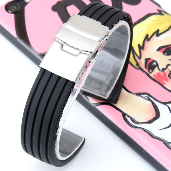 silicone rubber watch strap men black color strap 18 20 22 24mm striped soft sport waterproof watch accessories exempt postage, Black;brown
silicone rubber watch strap men black color strap 18 20 22 24mm striped soft sport waterproof watch accessories exempt postage, Black;brown