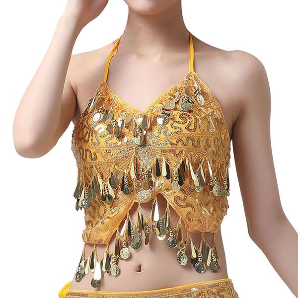 mini women's v-neck belly dance costume belly dance hanging neck sequins tassel, Black;red
mini women's v-neck belly dance costume belly dance hanging neck sequins tassel, Black;red