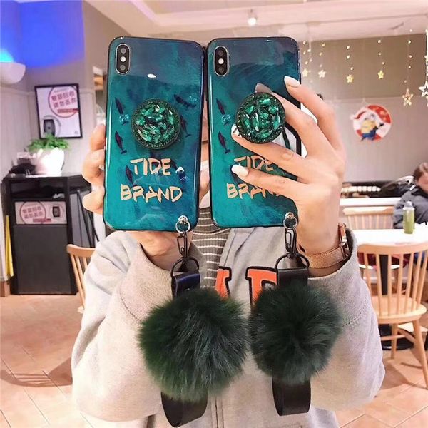 2019 wholesale for iphone xs mobile stand case fur ball designer phone case girl style tide brand case
2019 wholesale for iphone xs mobile stand case fur ball designer phone case girl style tide brand case