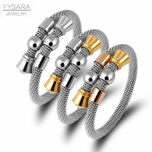 fysara simple bead twist cable wire bangles & bracelets for men jewelry stainless steel charm cuff bracelet silver bijoux, Black
fysara simple bead twist cable wire bangles & bracelets for men jewelry stainless steel charm cuff bracelet silver bijoux, Black